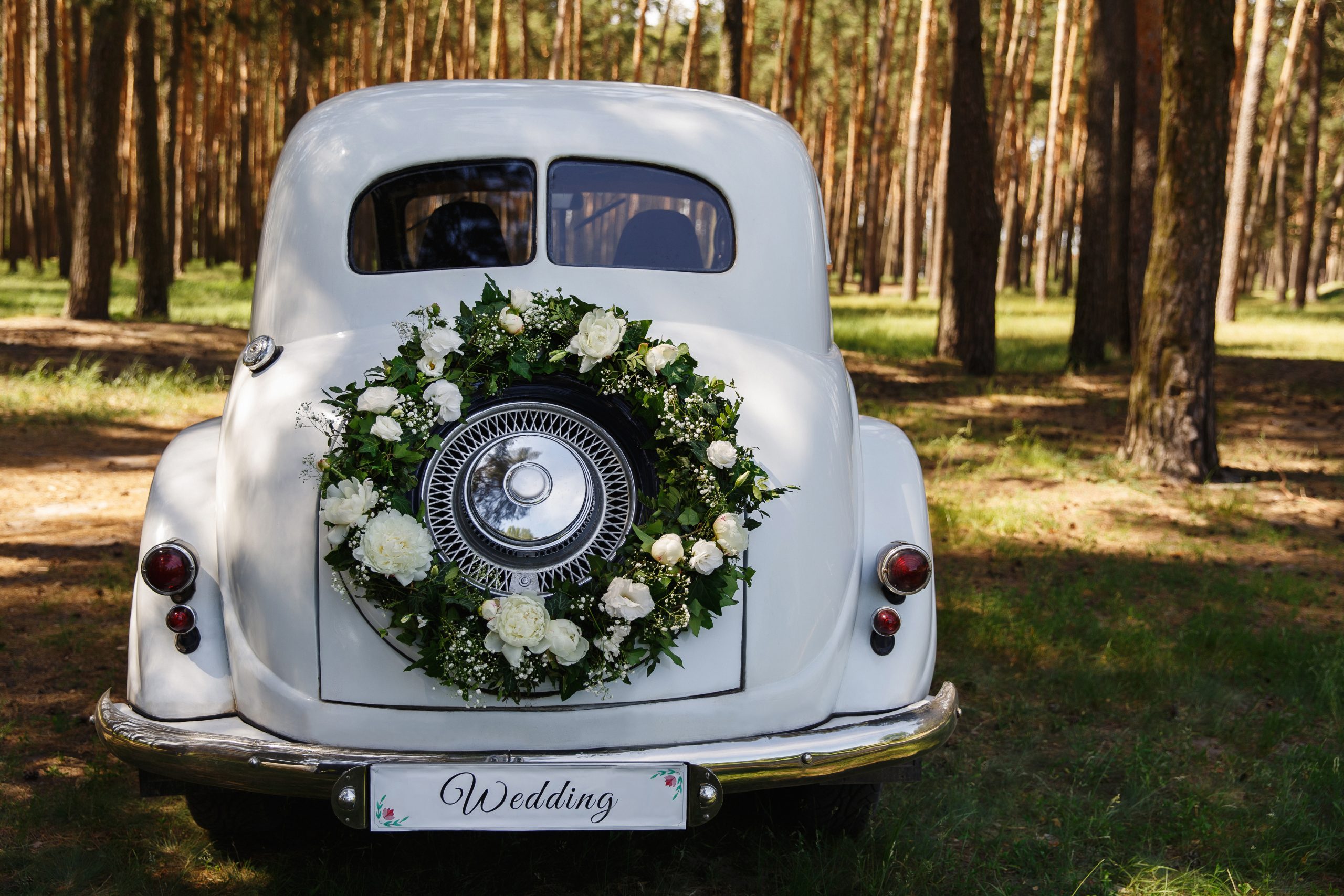 voiture mariage